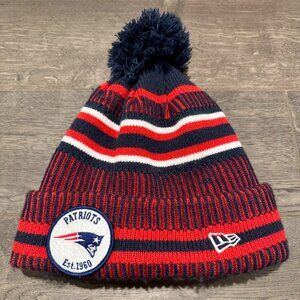 New Era New England Patriots 2019 Sideline Home Knit Hat!